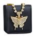 Hot Selling Butterfly Rhinestone Necklace Clavicle Chain Choker Accessories_ipsvogv.com
