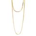 S Sterg Sier Snake Bone Light Women's Niche Fashion Necklace Italian Chain Jewelry_ipsvogv.com