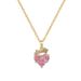 Key 【 】 Love Zircon Light Luxury Charm Gorgeous Full Diamond Necklace Women's Versatile Clavicle Titanium Steel Chain 【 】_ipsvogv.com