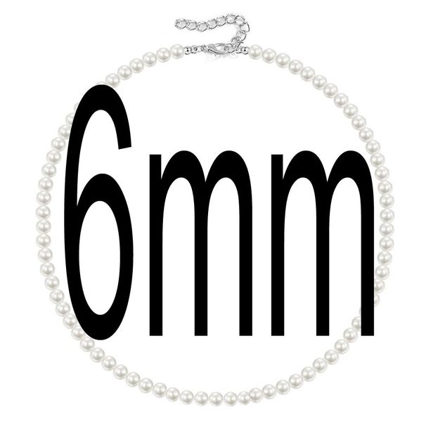 Fashion Simple Glass Pearl Necklace Ins Trendy Pearl Necklace For Women_ipsvogv.com