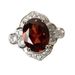 Sanjieins New Women's Inlaid Zircon Fashion Single Ring Pomegranate Red Handmade_ipsvogv.com