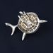 Men And Women's Jewelry Shark Pendant Tennis Chain With Cuban Link, Hip Hop Style Bold Statement Necklace, Fashion Accessory For Casual & Party Wear_ipsvogv.com