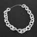 Fashionable metal texture exaggerated thick necklace minimalist temperament collarbone chain_ipsvogv.com