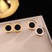 Minimalist Titanium Steel Personalized Roman Numerals, Cute Girl Earrings, Fashionable Earrings And Accessories_ipsvogv.com