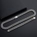 Men's Jewelry Engraved Brushed Stainless Steel Cuban Bracelet Men's Hip Hop Titanium Steel Men's Bracelet Does Not Fade_ipsvogv.com