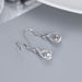 Women's Jewelry Set Fashion S925 Sterling Silver Geometric Freshwater Pearl Earrings Necklace Set Female Light Luxury Style Clavicle Chain Jewelry_ipsvogv.com