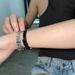 Y2k Sweet Cool Hot Girl Star Pendant Adjustable Stacking Bracelet Millennial Style Niche Design Titanium Steel Couple Bracelet_ipsvogv.com