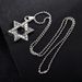 Stainless Jewelry, Titanium Steel Necklace, Men's Double-sided Hexagonal Alloy Pendant, Personalized Hip-hop Accessories_ipsvogv.com