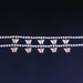 popular acrylic rhinestone Anklet resin butterfly pendant jewelry beach vacation shiny foot decoration Anklet_ipsvogv.com