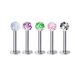 5 Sets Acrylic Inner Outer Teeth Stainless Steel Lip Jewelry Ear Bone T-shaped Eyebrow Nose Nail Piercing Ornament_ipsvogv.com