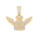 Unisex Alloy Necklace For Men Trendy Flying Wallet Wings Dollar Pendant Hip Hop Fashion Diamond Pendant_ipsvogv.com