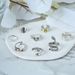 New Combination Butterfly Smiling Love Crying Face Frog Snake Shaped Hollow 8-piece Ring Set_ipsvogv.com