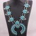 New Turquoise Necklace With Exaggerated Personality, Bohemian Trendy Fashion Jewelry_ipsvogv.com