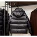 Women's Clothing Black and gold winter coats jacket windproof short winter coats jacket women new winter high end off season thickened couple hooded outer_ipsvogv.com