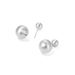 Women's Jewelry French Retro Brushed Ball Earrings Light Luxury High End Design One Piece Earrings Fashionable Temperament Earrings_ipsvogv.com