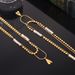 Fashionable Minimalist Double-layer Layered Love Pendant Accessory With Pearl Like Design And Copper Material Necklace_ipsvogv.com