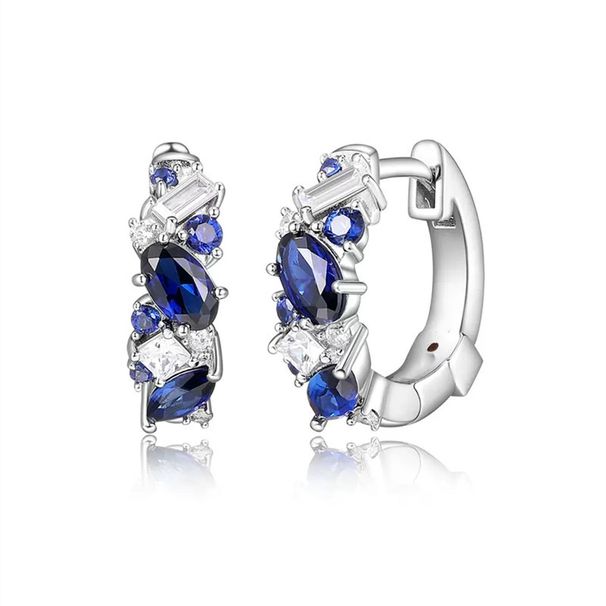 Cao Shi's Simple And Cool Fried Dough Twists Design Sense Hip Hop With Small Circle Earrings_ipsvogv.com