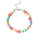 Pet pearl candy color dog collar cute teddy necklace jewelry 22720_ipsvogv.com