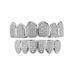 Unisex Jewelry Fashion Micro inlaid zirconium gold teeth hip hop hit funny dentures braces accessories nightclub rap personality jewelryHIPHOP tooth_ipsvogv.com
