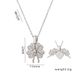 creative openable clover pendant necklace trendy love wings can be engraved clavicle women_ipsvogv.com