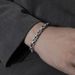 Crazy Speed Gao Qiqiang Same Style Imperial Dragon Bone Dominant Silver Cuban Bracelet Men's Personality Return Chain_ipsvogv.com