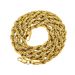 6MM thick twist chain color-retaining electroplating non-fading gold necklace hip hop men's chain_ipsvogv.com