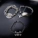 Sweet Cool Punk Style Inlaid Skull Planet Bracelet Fashion Trend Personality Hip Hop Jewelry For Men And Women_ipsvogv.com