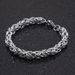 Woven Titanium Steel Men's Hip-Hop Personality Simple Unisex Bracelet Trendy Brand High-End Handmade Chain Jewelry_ipsvogv.com