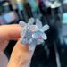 Cao Shi Flower Closed Exquisite Commuting Butterfly Super Sparkling Sweet Princess Ring_ipsvogv.com