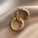 C-shaped Hoop 2022 New Trendy Personality Earrings For Women Simple Elegant Jewelry Studs_ipsvogv.com