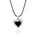 New Creative Adjustable Necklace Fashion Bowknot Crystal Heart Simple Women's Pendant_ipsvogv.com