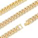 Men's hip hop trend diamond Cuban chain personality street trend couple versatile clavicle chain_ipsvogv.com