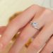 New Product S Pure Silver Inlaid Mosang Starry Sky Trail Diamond Light Luxury Ring Set_ipsvogv.com