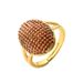 New Fashionable Simple Copper Plated True Gold Micro Inlaid Zircon Geometric Opening Ring For Women_ipsvogv.com