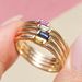 S925 Sterling Silver Ring For Women With December Birthstone, Exquisite Niche Design, High End Designer Style_ipsvogv.com