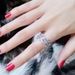 Cao Shi's Korean version of the high-end floral ring, butterfly dancing, exquisite leaves, rings, branches, vines,_ipsvogv.com