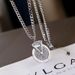 New Clock With Diamonds Digital Colorless Women's Long Necklace, Simple And Fashionable, Rotable Sweater Chain Jewelry_ipsvogv.com