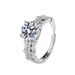 Baolai Xing Live Jewelry Hot Selling High End Light Luxury Two Carat Zircon Women's Super Sparkling Diamond Ring_ipsvogv.com