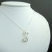 Lucky number 8 infinity symbol necklace for women forever two love peach heart shaped pendant clavicle chain_ipsvogv.com