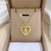 Titanium Steel 【 】 Heart-Shaped Portrait Diamonds, Light Luxury Temperament, Gorgeous Full Of Diamonds Necklace, Women's 【 】 , Temperament, Necklace,_ipsvogv.com