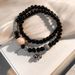 New Chinese Style Wooden Beaded With Niche Design, Simple And Personalized Bracelet, Multi-layer Female Student_ipsvogv.com