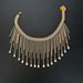 Novel teardrop shaped tassel headband, luxurious and shiny diamond filled headdress, hair accessories, bridal accessories_ipsvogv.com
