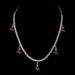 Women’s Jewelry Set Fashion Hot Red Cherry Pendant Necklace For Women Light Luxury Chain Niche Design High End Clavicle Temperament Gift_ipsvogv.com