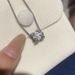 Same Style Handmade Brushed Satin Ribbon Lucky Necklace For Women With Inlaid Diamonds Super Shiny Small Waist_ipsvogv.com