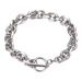 Titanium Steel Non-Fading Cuban Chain Bracelet Men's Trendy Hip-Hop Women's Ins Cold Style Simple Couple Jewelry_ipsvogv.com