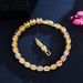 New Fashionable And Versatile Women's Colorful Zircon Bracelet, Brass Hand Jewelry, Not Easy To Fade, Trendy Bracelet_ipsvogv.com