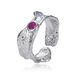 Unisex Jewelry Fashion Simple Color Retention Irregular Ring Opening Adjustable Unisex Hand Jewelry Net Red Ins Style Light Luxury Style_ipsvogv.com