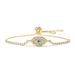 Women's Jewelry Fashion Copper Zircon Geometric Eye Bracelet Copper Micro Inlaid Palm Ornaments Jewelry Bracelet_ipsvogv.com