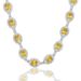 Women's Jewelry Necklace Inlaid With Red Yellow And White Colored Zircon Ladies Hip Hop Tennis Chain Necklace_ipsvogv.com