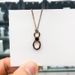 Eternal Love Necklace For Women Couples Elements Crystal Clavicle Necklace_ipsvogv.com